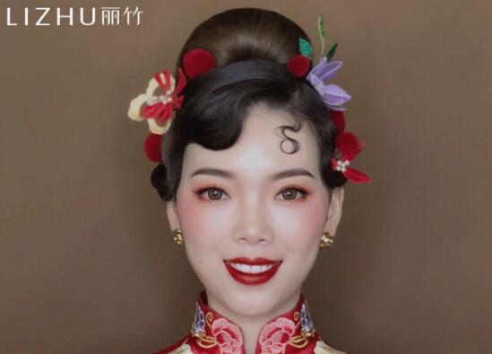 麗竹彩妝作品|中國古風(fēng)造型，不負一世韶光