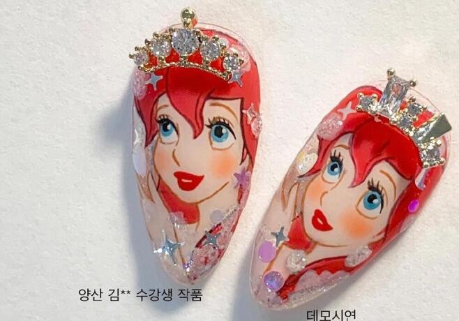 彩繪迪士尼美甲，南寧口碑好的美甲學校邀你一起畫