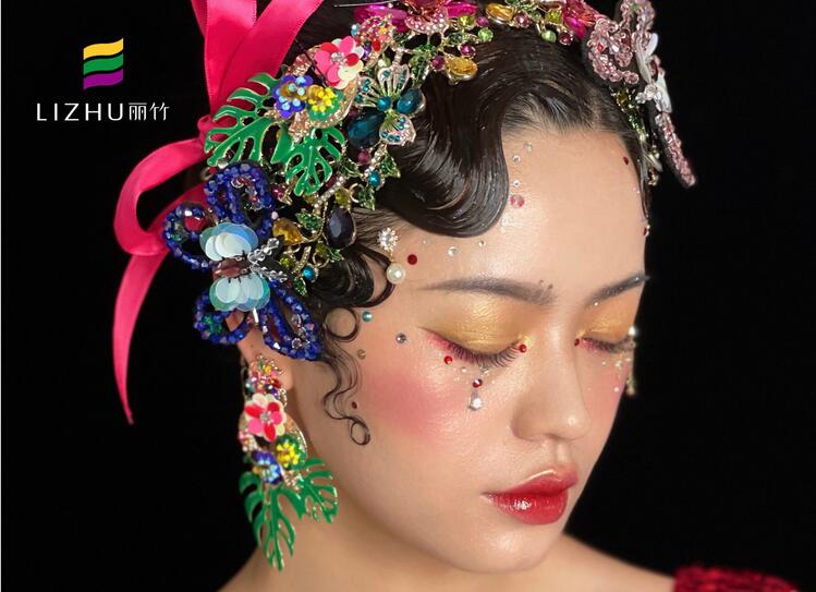 輕奢復(fù)古名媛造型，南寧化妝十大名校作品