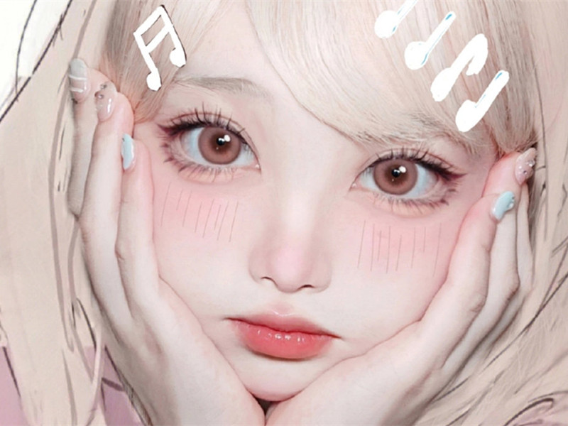漫畫少女仿妝，廣西彩妝專業(yè)培訓(xùn)分享教程