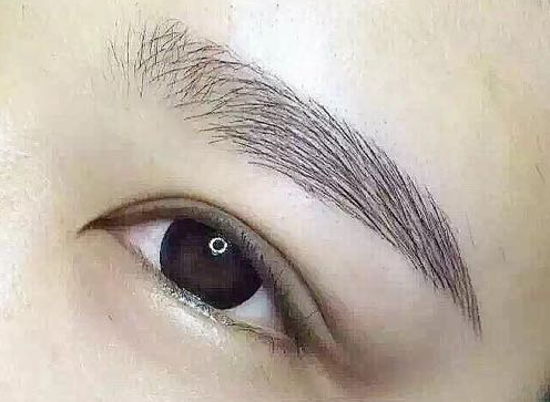 處理霧眉眉頭的原則，廣西紋繡培訓紋眉課程