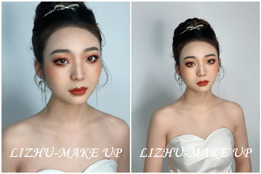 復(fù)古風(fēng)尚新娘造型，告訴你南寧彩妝職業(yè)技術(shù)哪家好