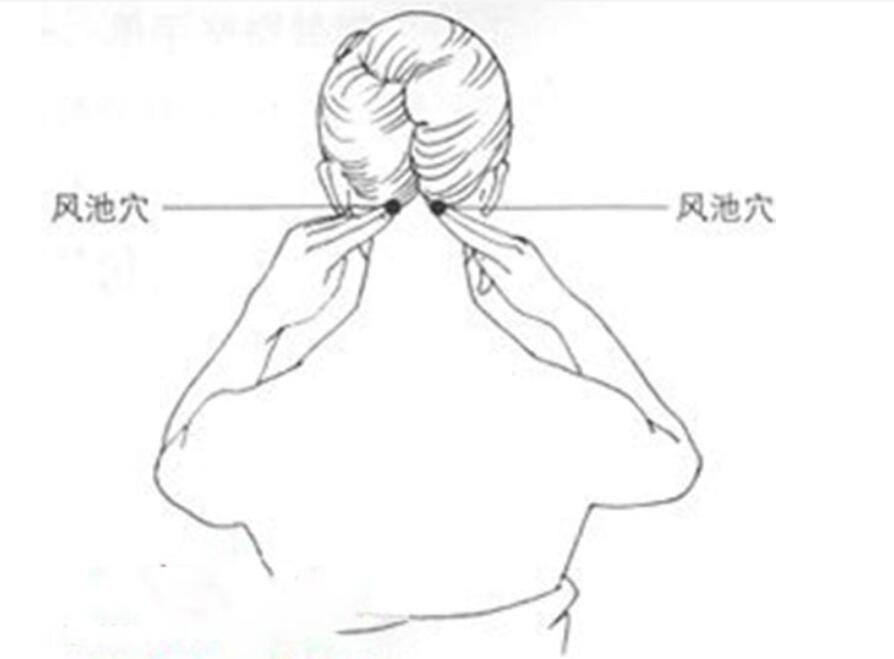 點按風(fēng)池有什么作用？南寧學(xué)美容經(jīng)絡(luò)