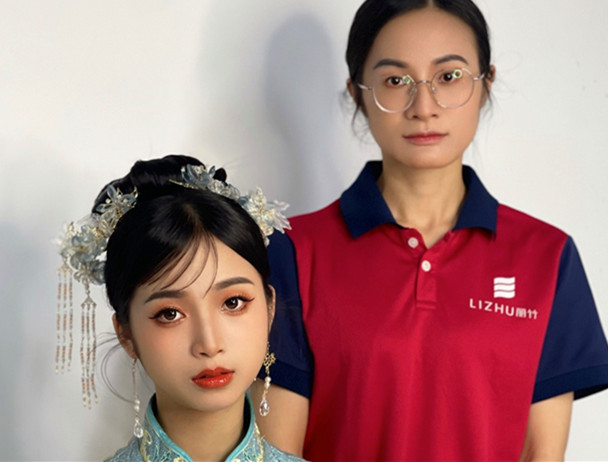 秀禾新娘，南寧新娘彩妝學(xué)員作品