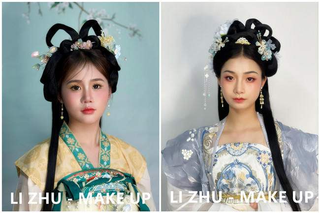 古風(fēng)造型，廣西彩妝造型進修作品
