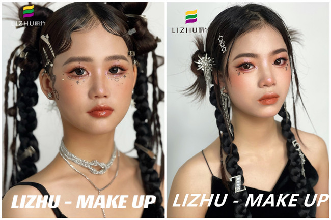 Y2K亞裔甜辣妝，南寧化妝寫真作品