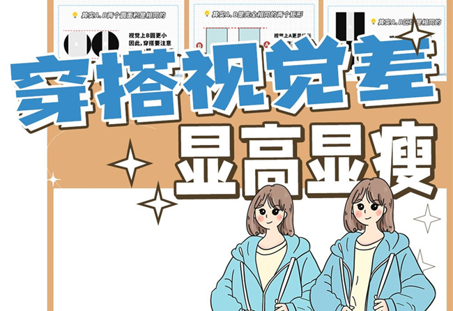 穿搭視覺顯高顯瘦技巧，南寧人物形象設計學習
