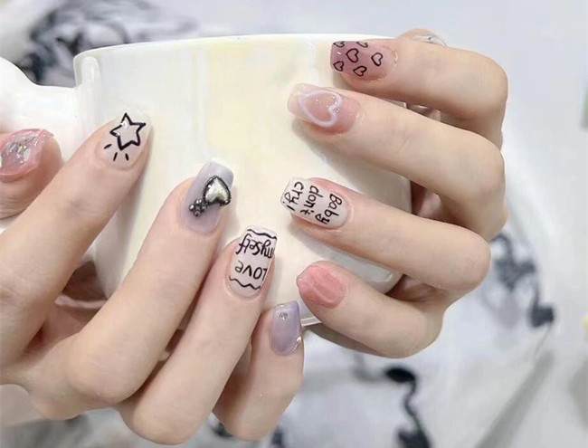 短小童趣美甲，南寧美甲培訓(xùn)短期作品