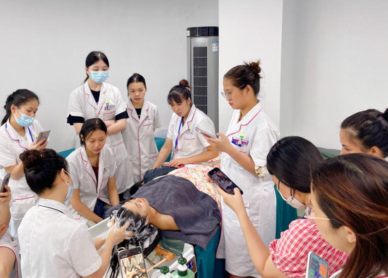 頭療洗頭有什么作用？南寧頭療培訓學校實操講解