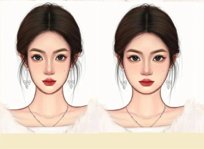 不同臉型穿搭技巧，廣西化妝美容形象設(shè)計(jì)學(xué)校分享