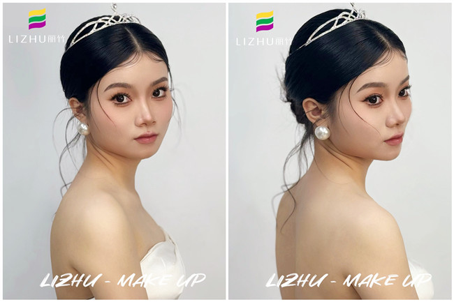 簡約優(yōu)雅新娘造型，從零開始學(xué)新娘妝