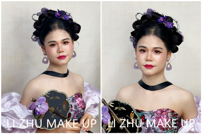新中式東方造型，?南寧彩妝寫真機(jī)構(gòu)作品