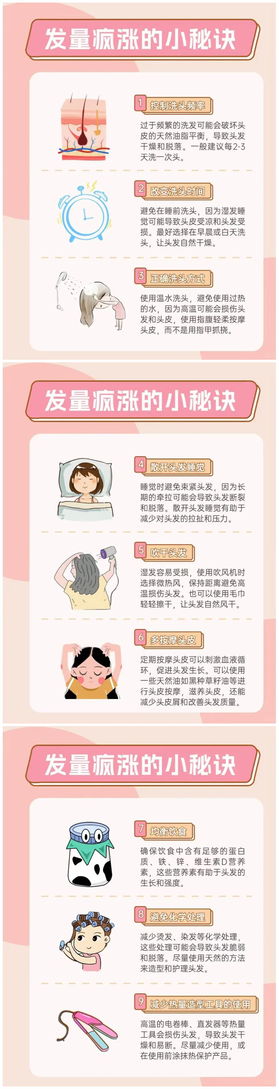 發(fā)量瘋漲的秘訣，廣西美發(fā)護(hù)發(fā)學(xué)校分享課件